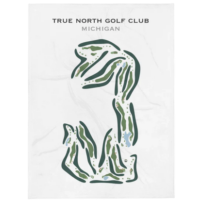 True North Golf Club, Michigan - Printed Golf Course