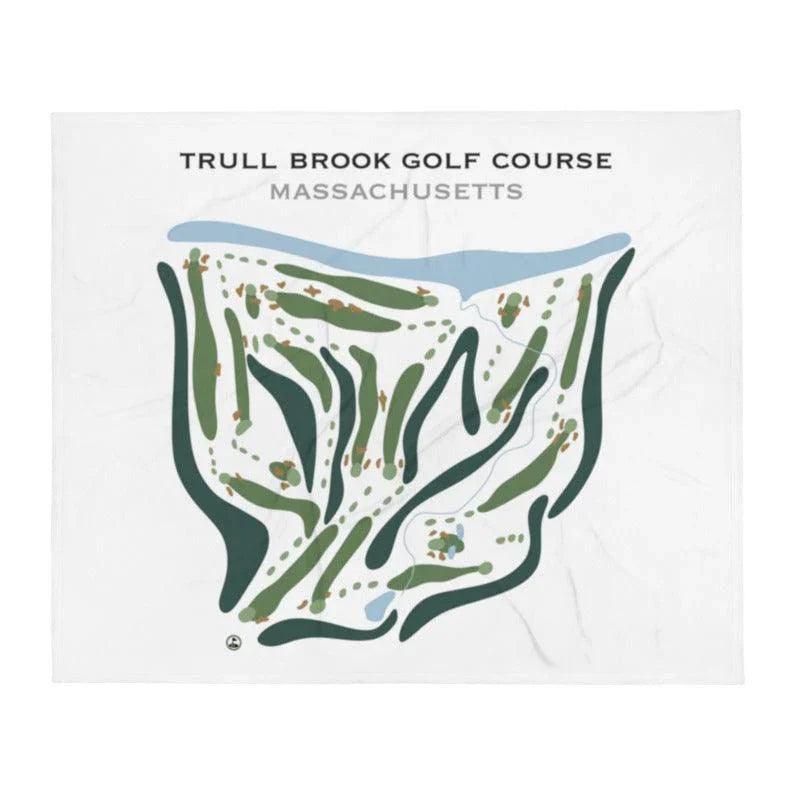 Trull Brook Golf Course, Massachusetts - Printed Golf Courses