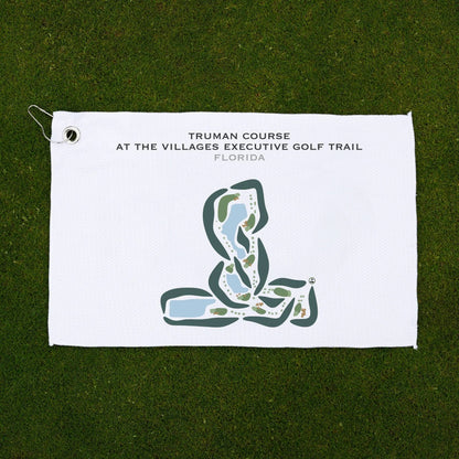Truman Course at The Villages Executive Golf Trail, Florida - Printed Golf Courses