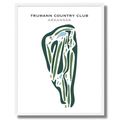 Trumann Country Club, Arkansas - Printed Golf Courses