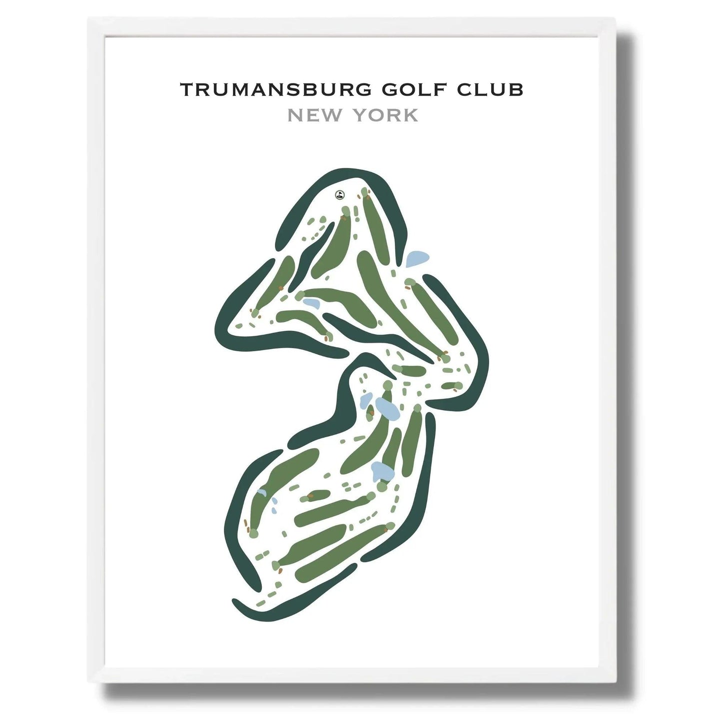 Trumansburg Golf Club, New York - Printed Golf Courses