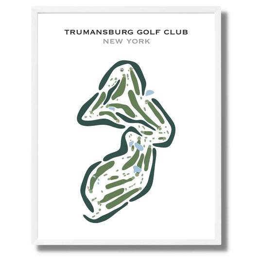Trumansburg Golf Club, New York - Printed Golf Courses