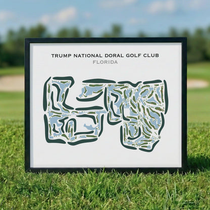 Trump National Doral, Florida - Printed Golf Courses