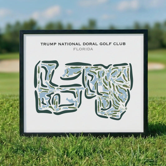 Trump National Doral, Florida - Printed Golf Courses
