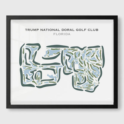 Trump National Doral, Florida - Printed Golf Courses
