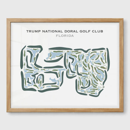 Trump National Doral, Florida - Printed Golf Courses