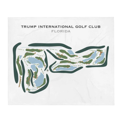 Trump International Golf Club, Florida - Printed Golf Course