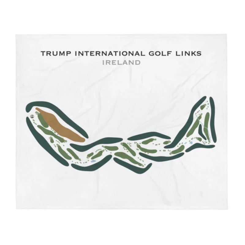 Trump International Golf Links Doonbeg, Ireland - Printed Golf Course