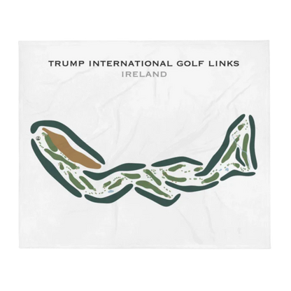 Trump International Golf Links Doonbeg, Ireland - Printed Golf Course