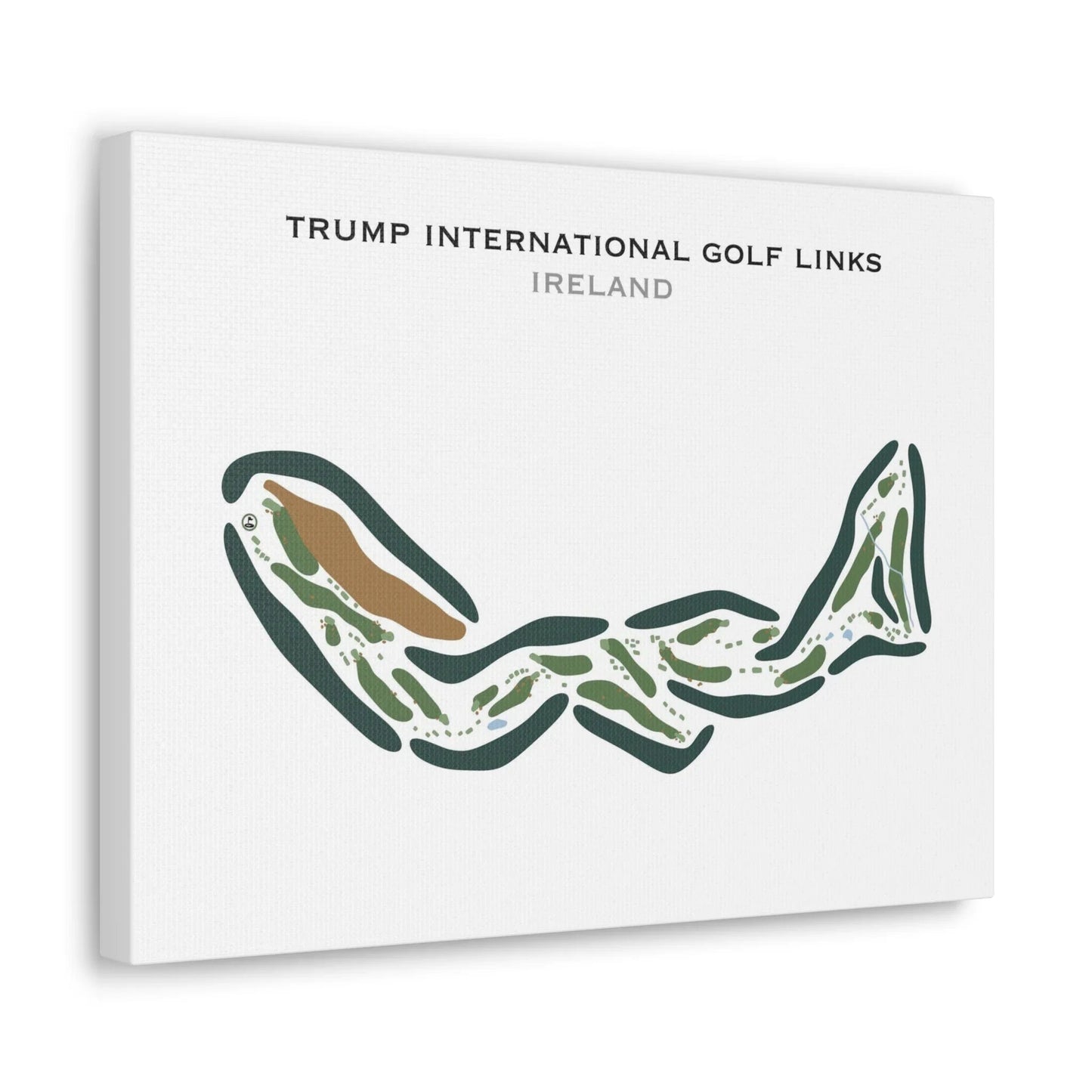 Trump International Golf Links Doonbeg, Ireland - Printed Golf Course