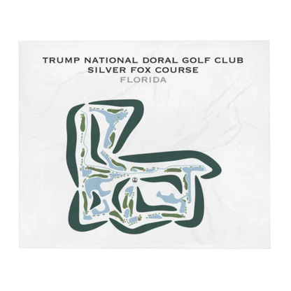 Trump National Doral Golf Club, Silver Fox Course, Florida - Printed Golf Courses