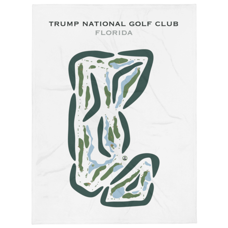Trump National Golf Club Jupiter, Florida - Printed Golf Courses