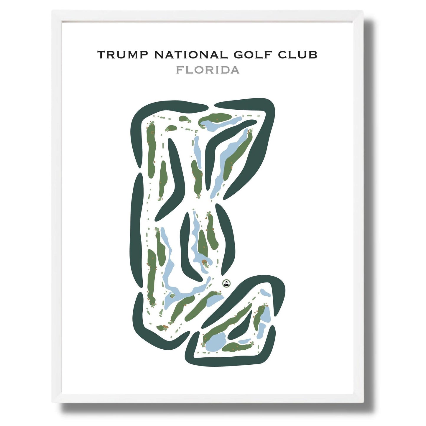 Trump National Golf Club Jupiter, Florida - Printed Golf Courses