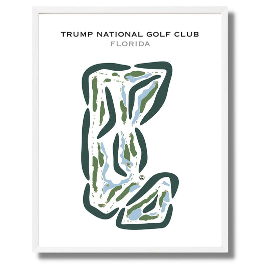 Trump National Golf Club Jupiter, Florida - Printed Golf Courses