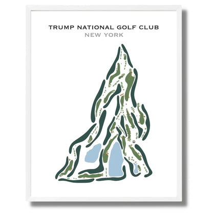 Trump National Golf Club, New York - Printed Golf Course