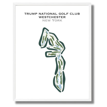 Trump National Golf Club Westchester, New York - Printed Golf Courses