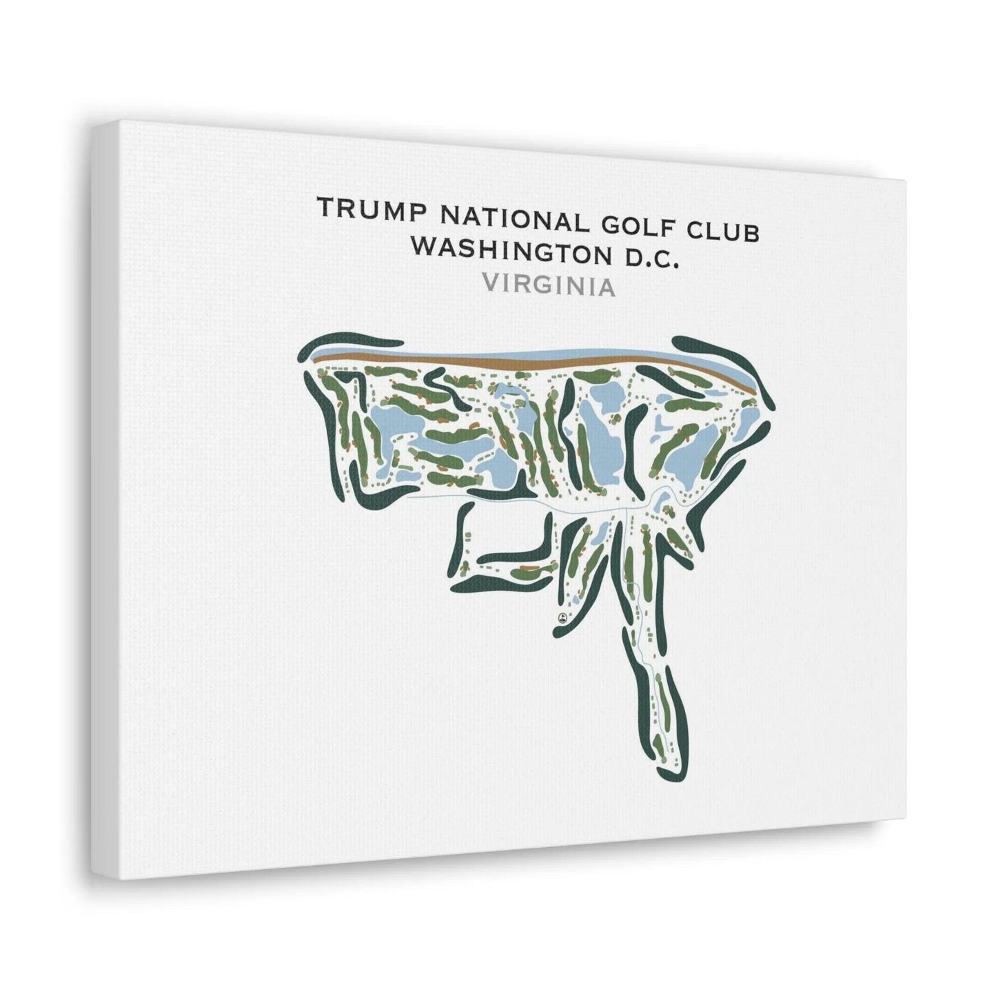 Trump National Golf Club, Washington DC, Virginia - Printed Golf Courses
