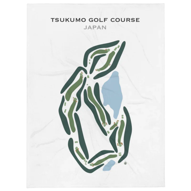 Tsukumo Golf Course, Japan - Printed Golf Courses