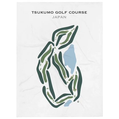 Tsukumo Golf Course, Japan - Printed Golf Courses
