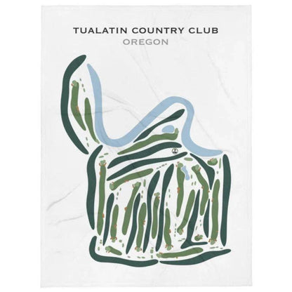 Tualatin Country Club, Oregon - Printed Golf Courses