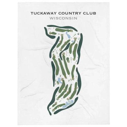 Tuckaway Country Club, Wisconsin - Printed Golf Course