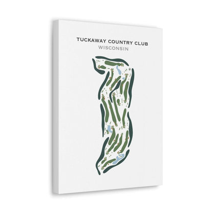 Tuckaway Country Club, Wisconsin - Printed Golf Course