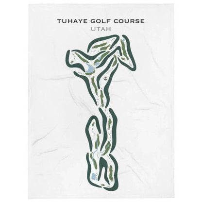 Tuhaye Golf Course, Kamas Utah - Printed Golf Courses