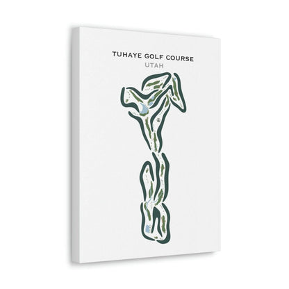 Tuhaye Golf Course, Kamas Utah - Printed Golf Courses
