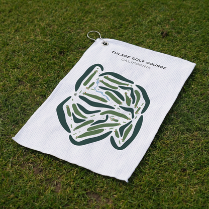 Tulare Golf Course, California - Printed Golf Courses