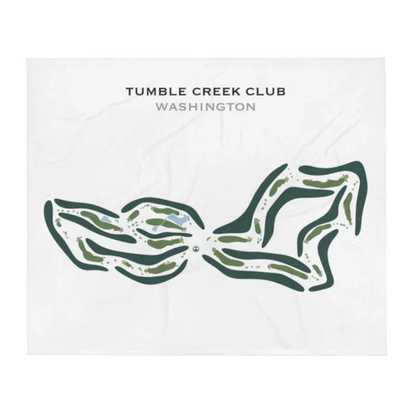 Tumble Creek Club, Washington - Printed Golf Course
