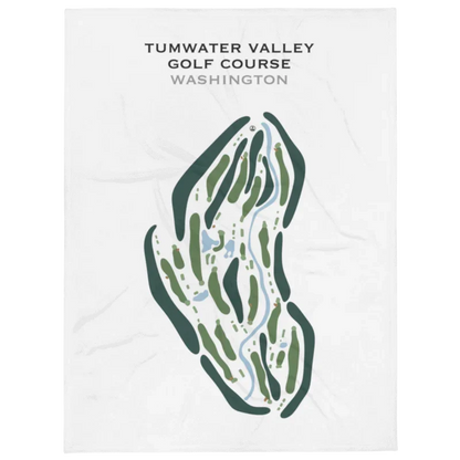 Tumwater Valley Golf Course, Washington - Printed Golf Courses