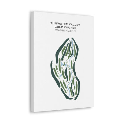 Tumwater Valley Golf Course, Washington - Printed Golf Courses