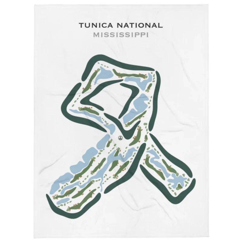 Tunica National Golf and Tennis, Mississippi - Printed Golf Courses