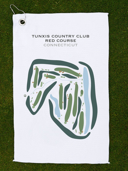 Tunxis Country Club - Red Course, Connecticut - Printed Golf Courses