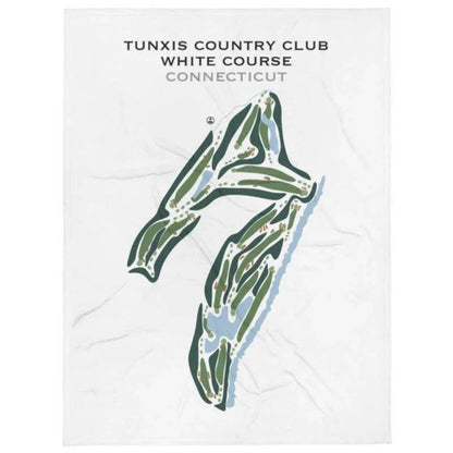 Tunxis Country Club White Course, Connecticut - Printed Golf Courses