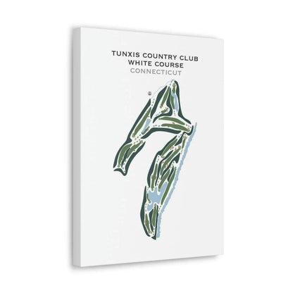 Tunxis Country Club White Course, Connecticut - Printed Golf Courses