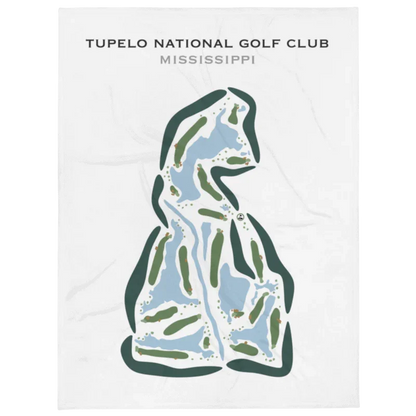 Tupelo National Golf Club, Mississippi - Printed Golf Courses