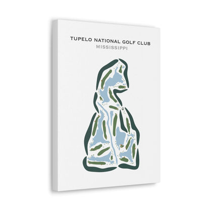 Tupelo National Golf Club, Mississippi - Printed Golf Courses
