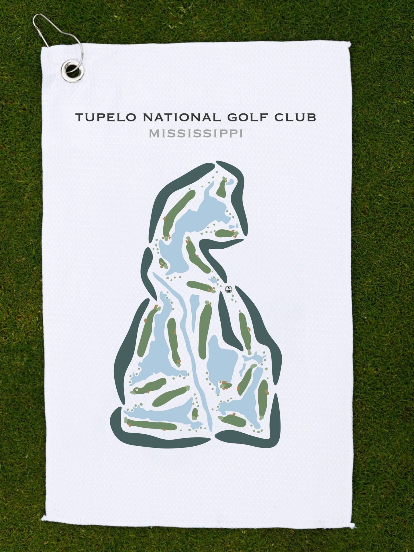 Tupelo National Golf Club, Mississippi - Printed Golf Courses