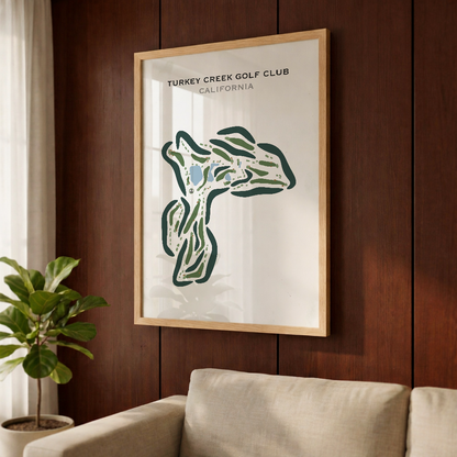 Turkey Creek Golf Club, Lincoln, California - Printed Golf Courses
