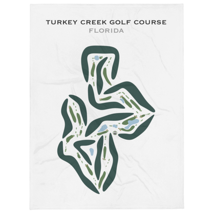Turkey Creek Golf Course, Florida - Printed Golf Courses