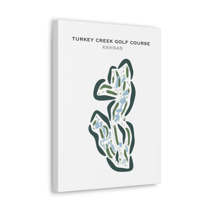 Turkey Creek Golf Course, Kansas - Printed Golf Courses