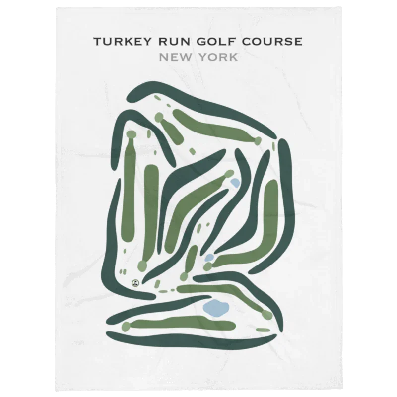 Turkey Run Golf Course, New York - Printed Golf Courses