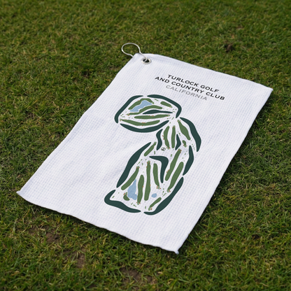 Turlock Golf & Country Club, California - Printed Golf Courses