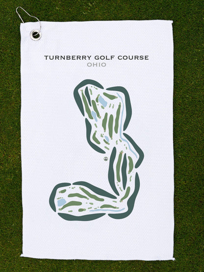 Turnberry Golf Course, Ohio - Printed Golf Courses