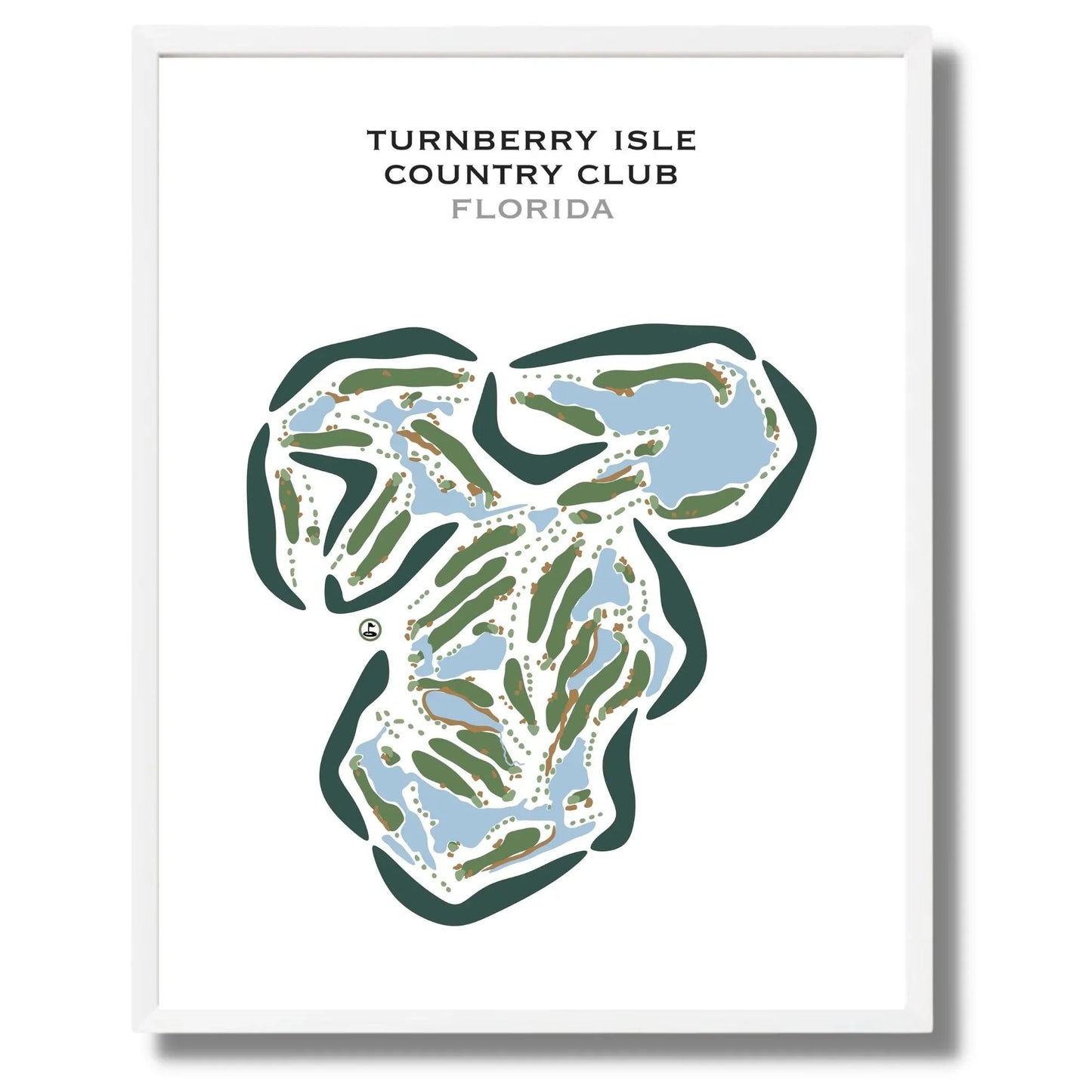 Turnberry Isle Country Club, Florida - Printed Golf Courses
