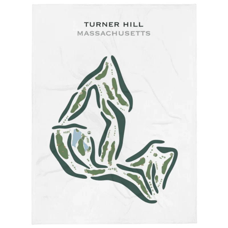 Turner Hill Golf Club, Massachusetts - Printed Golf Courses