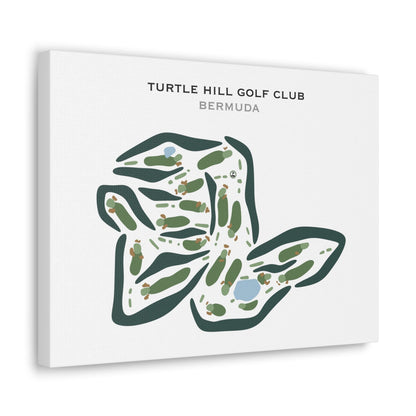 Turtle Hill Golf Club, Bermuda - Printed Golf Courses