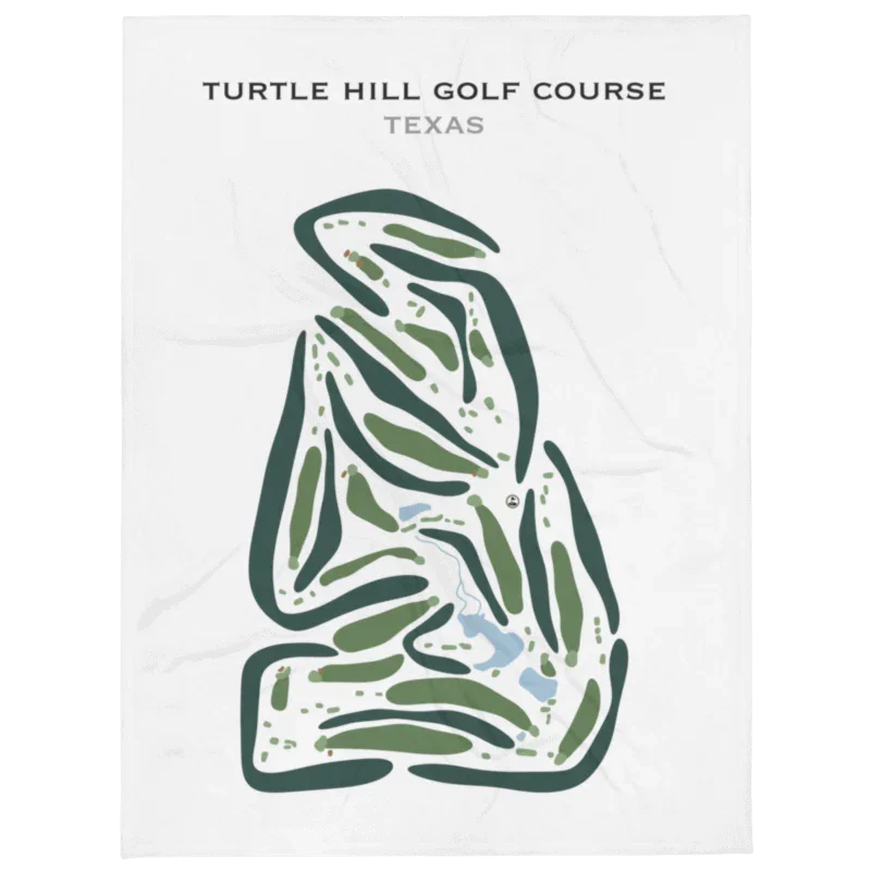 Turtle Hill Golf Course, Texas - Printed Golf Courses