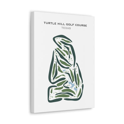 Turtle Hill Golf Course, Texas - Printed Golf Courses